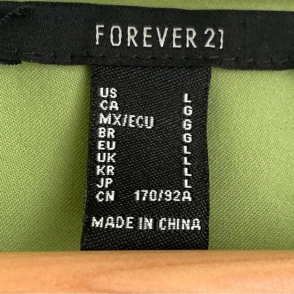 Forever 21 Satin Drawstring Crop Top - Picture 7 of 7